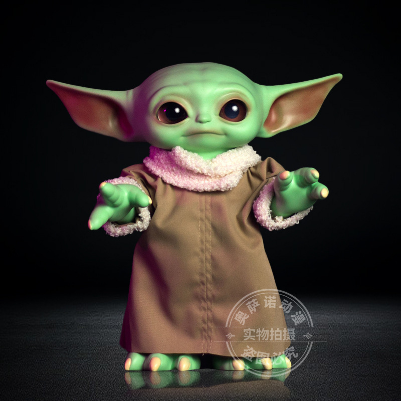 Star Wars Series High Quality GK Hand-made Yoda Baby Hand-made Doll Star Wars Manloda GK Ornaments