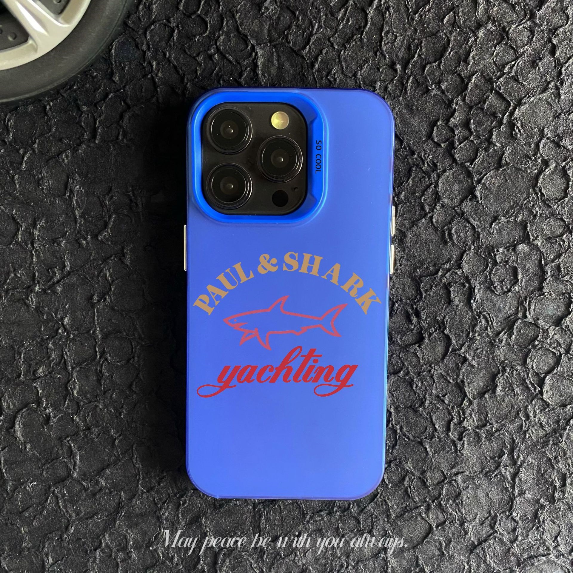 Suitable for iPhone16 Phone Case Apple 15promax Protective Case 13/11 Drop-resistant Paul imd1214 Shark