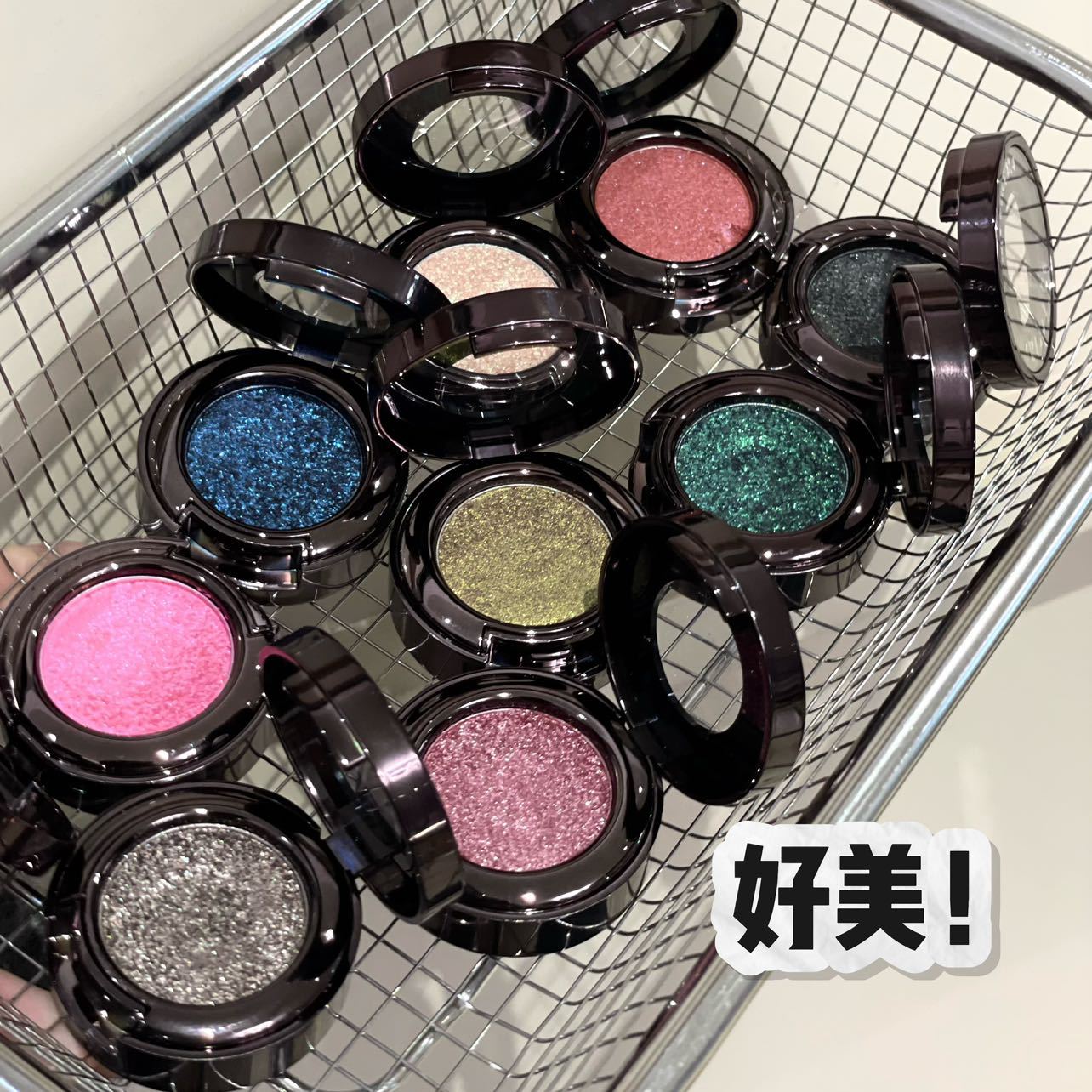 Sparkling Barbie Pink Dream~ Chameleon Highlighter Eyeshadow Powder Blue Purple Smokey Color Contrast Deep Eye and Nose Highlighter New