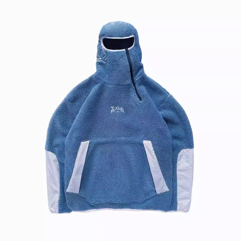 Foreign Trade Amazon Fleece Coat fleece-lined Thickened Jacket Warm Top Hoodie Hoodie Loose Sweater Jacket