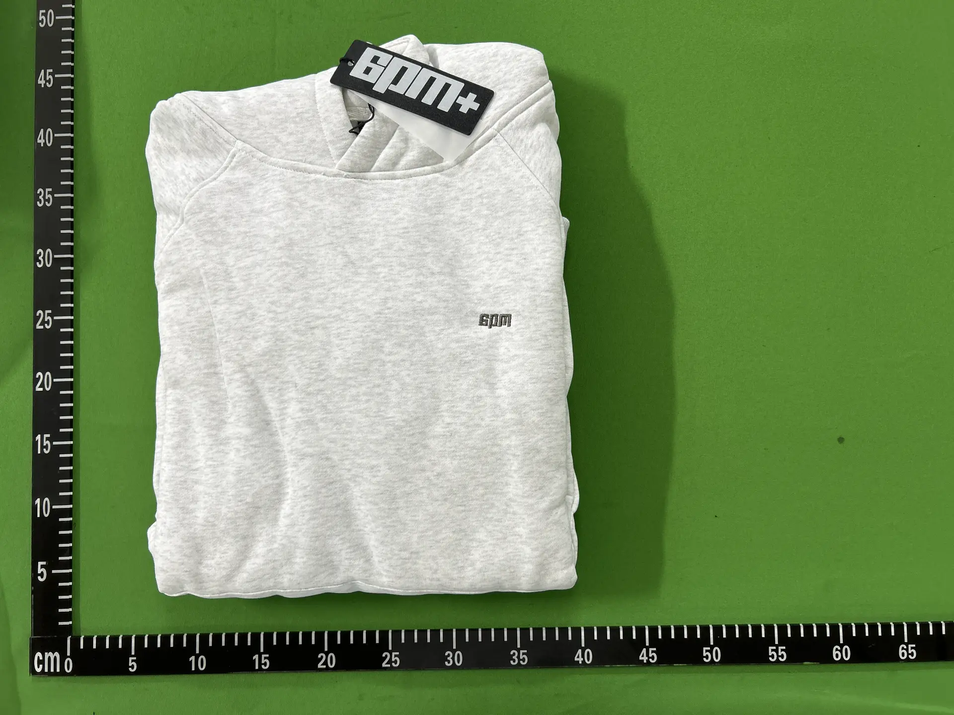 6PM Hoodie Light Grey Heather