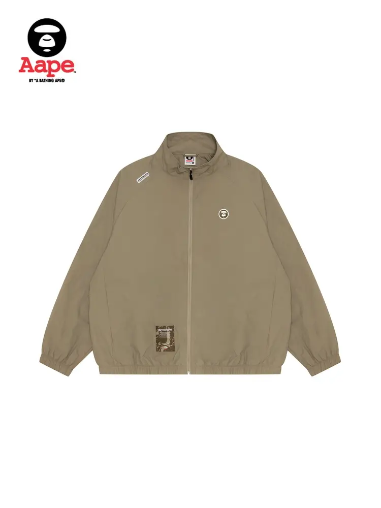 Aape Flagship Men's Clothing Spring & Fall Ape Camouflage Badge letter Embroider Loose Thin jacket 7663Xxn