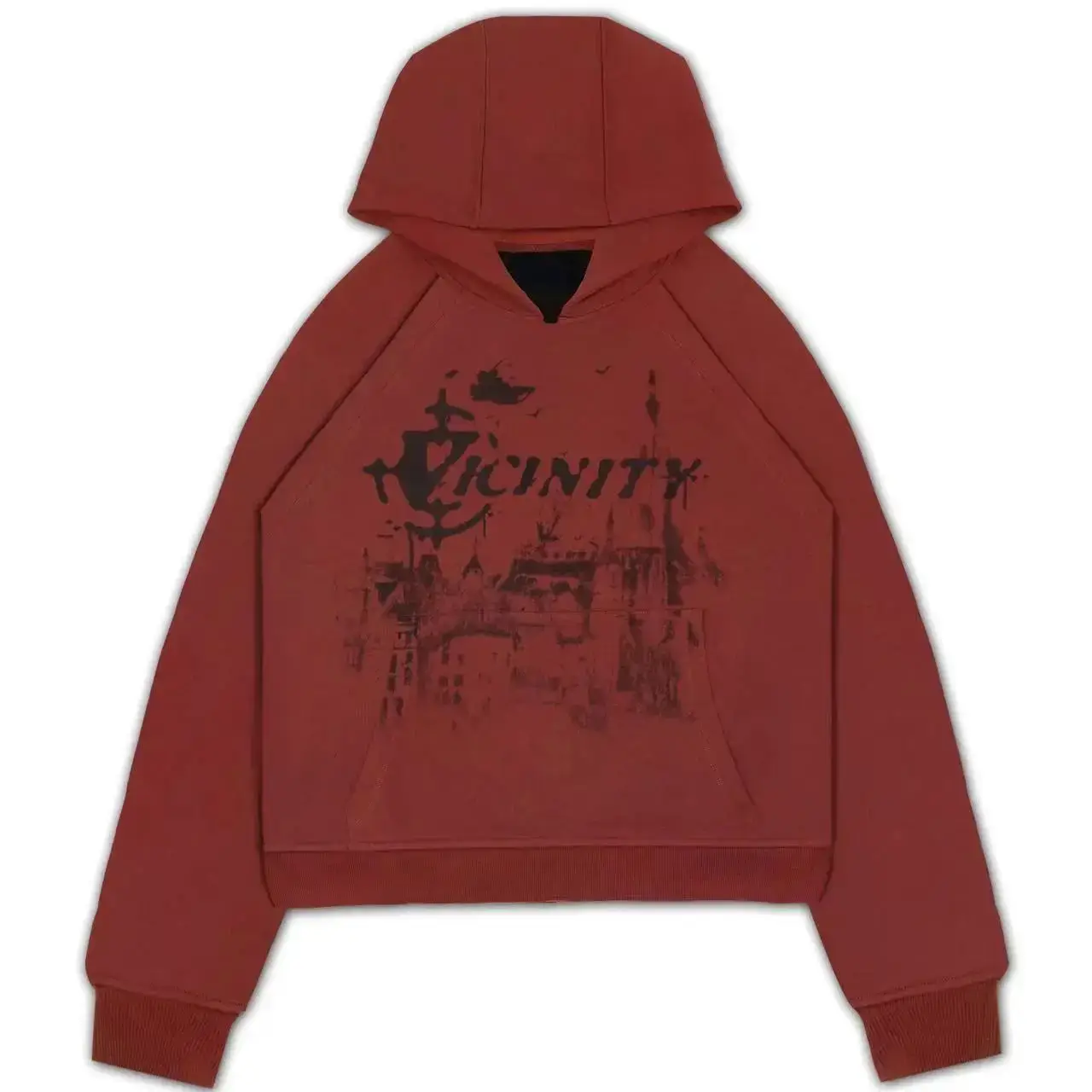 Vicinity Graphic Hoodie Red