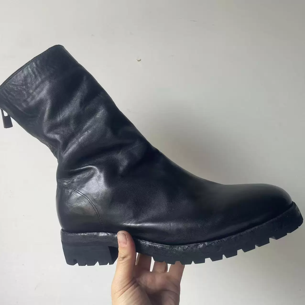 guidi jxm 788V靴子男马丁靴男款水洗固特异进口马皮靴暗黑系女靴