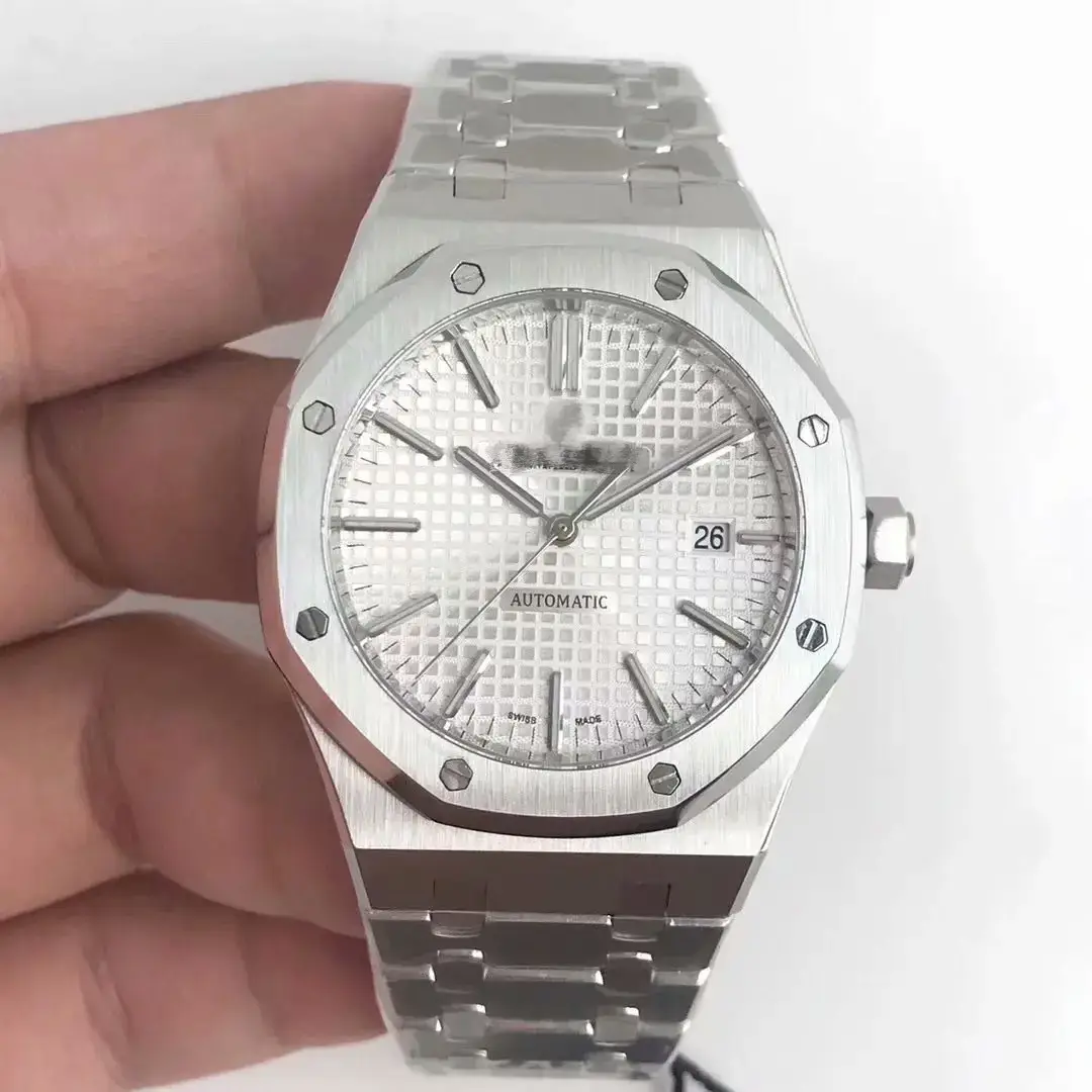 Ap15400 Steel King Royal Oak Fully Automatic Mechanical Watch Popular Watch Steel Band Men's Station Western Stainless Steel