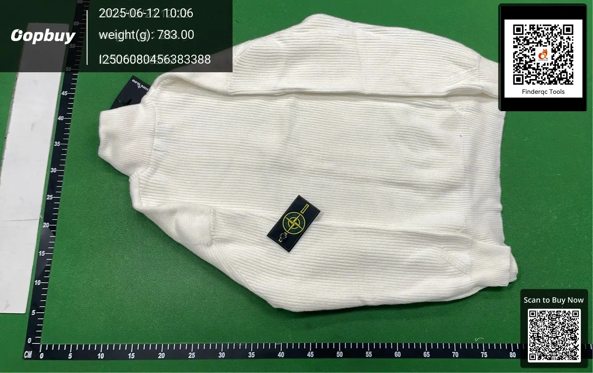 Stone Island White Knitwear