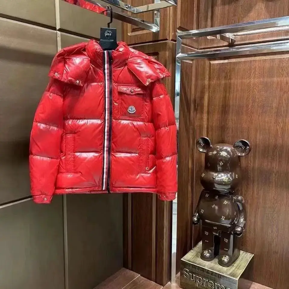 【DX6-20】冬季高品质三色织带棉服可拆连帽情侣百搭保暖外套