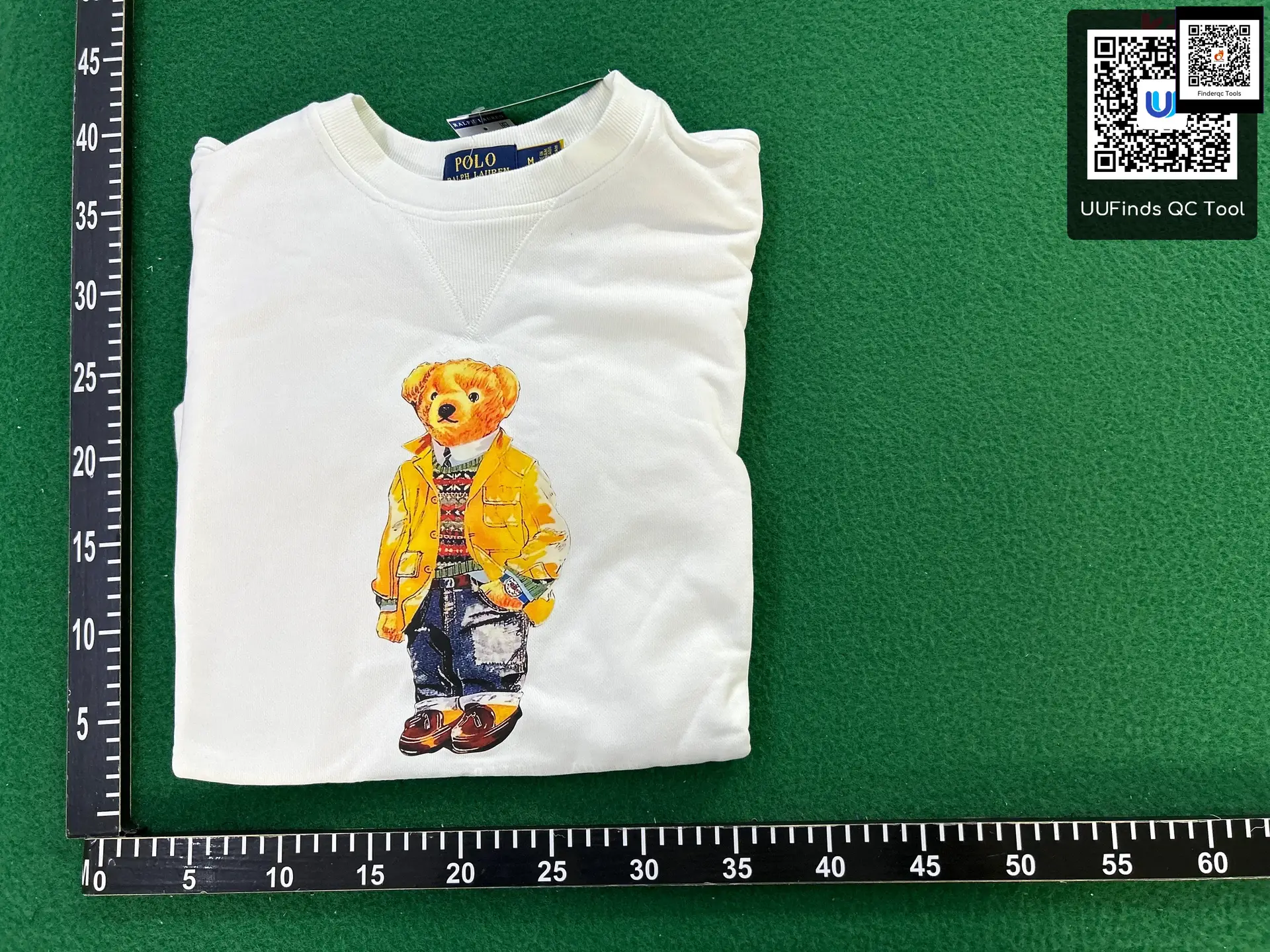 Polo Ralph Lauren Bear Sweatshirt White