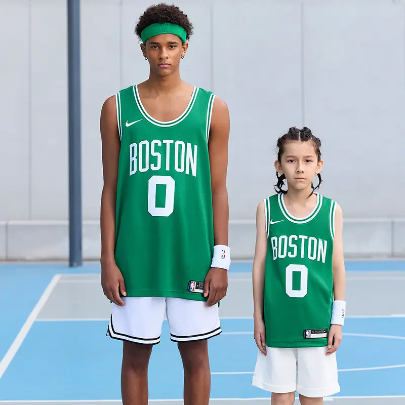 Celtics Tatum Dri-Fit Sw Men's Jersey Breathable Quick-Drying Shooting Jersey