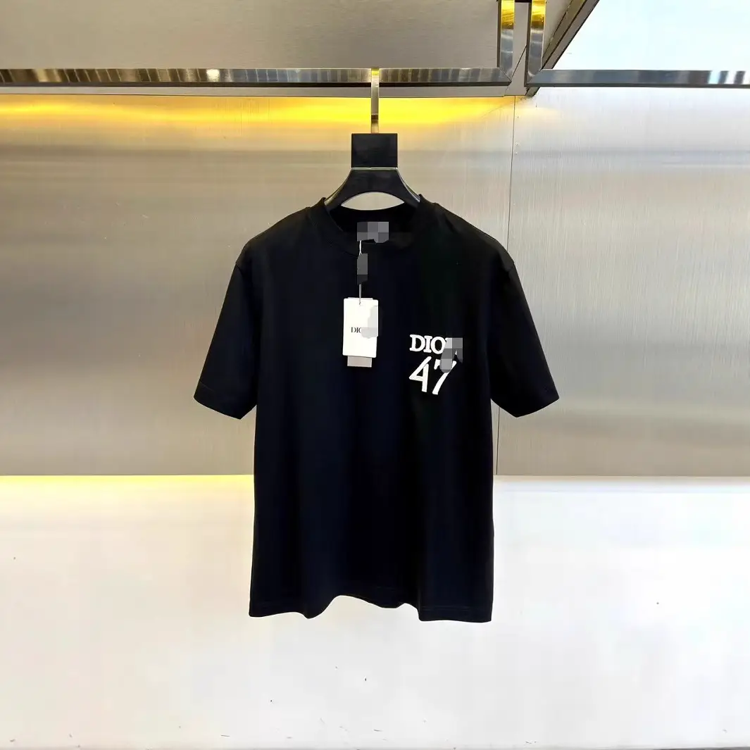 New Di Full Print or Velcro Short-Sleeve Trendy Ins T-Shirt Couple Outfit
