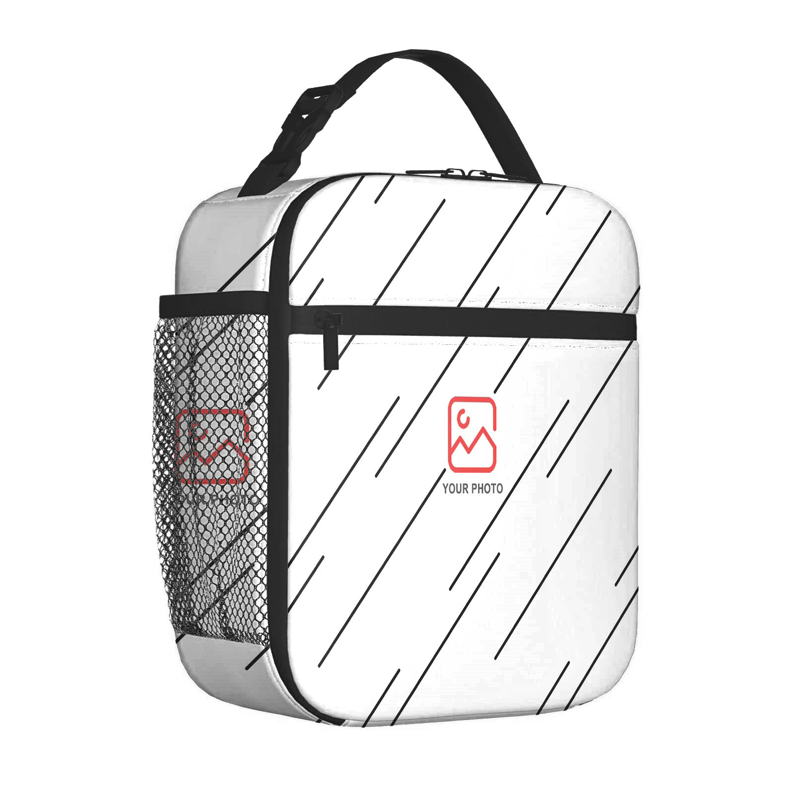 Hot-Selling Cartoon Animation Lunch Bag for Kidsren in the Beginning of School Season, Fully Printed 3D Digital Thermal Bag, Portable Outdoor Picnic Bag