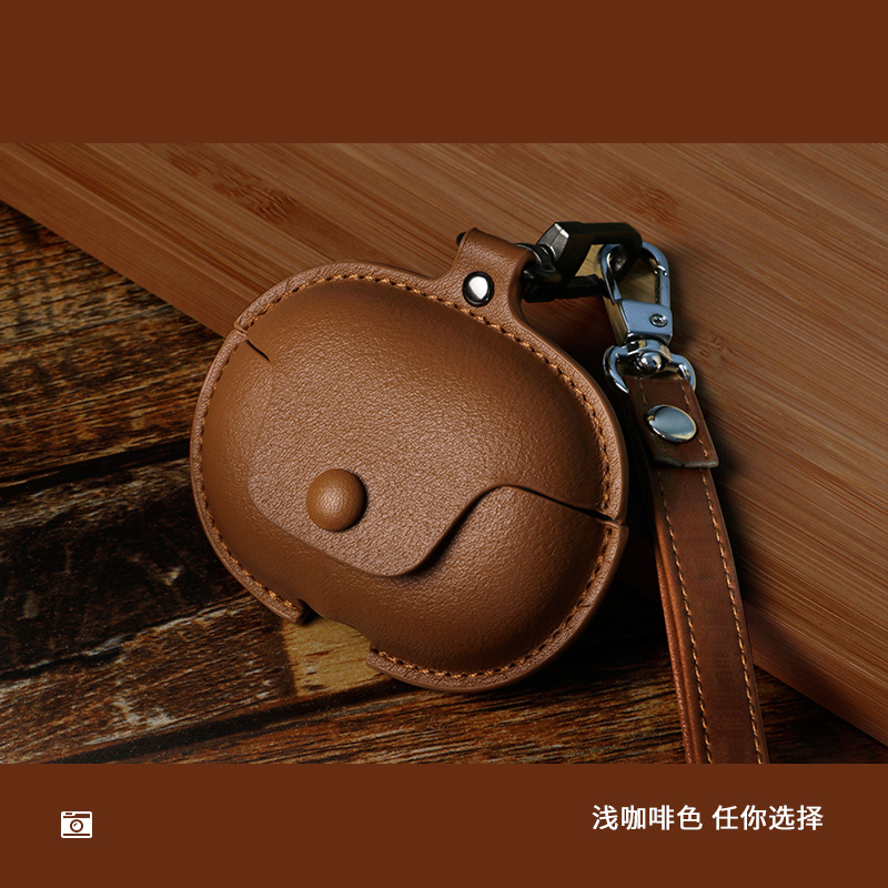Suitable for Oppo Enco Clip2 Protective Case Leather Case Oppoencoclip2 Open Earphone Protective Case