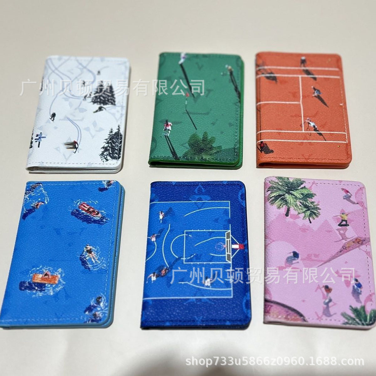 Korean Fresh Style Animal and Plant Travel Passport Holder Wallet Passport Cover Card Holder Document Holder Cartoon Card Holder Wallet Foto QC de 1688 na Qualit.ly