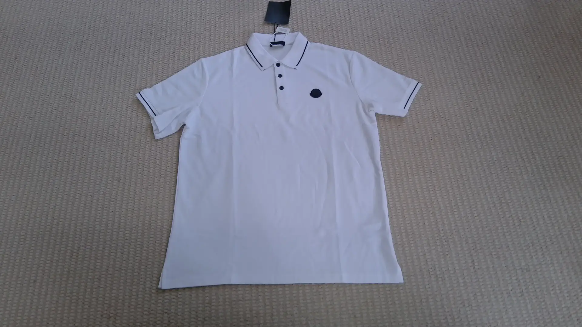 Moncler Polo Shirt White