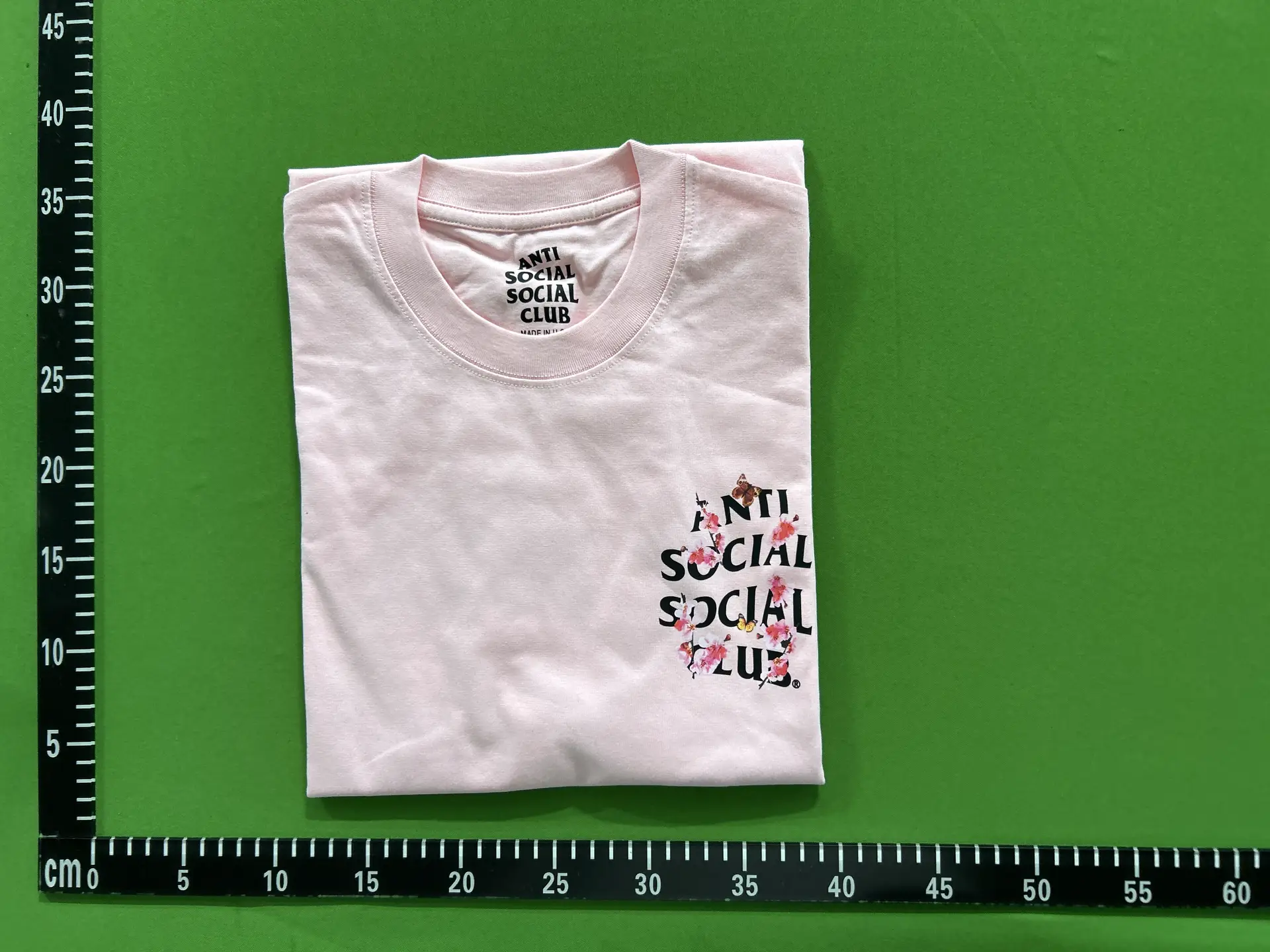 ASSC Anti Social Club trendy butterfly loose-fit printed short-sleeved men's and women's couples T-shirt