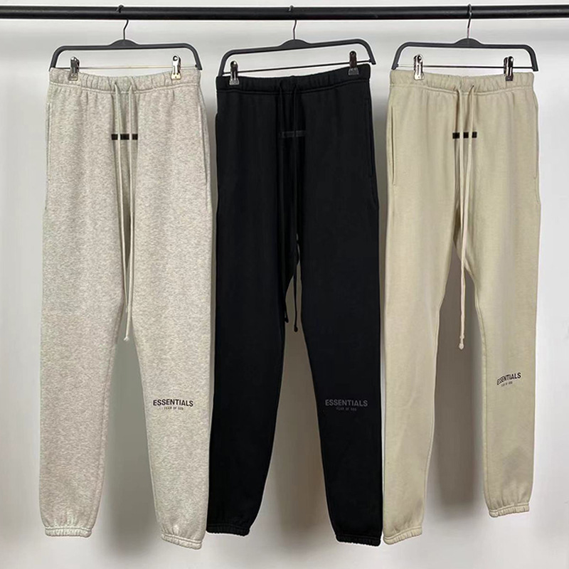 2021SS core series pants reflective ESSENTIALS sweater fashion brand sweatpants cross-border hot sale QC-foto från 1688 på Qualit.ly