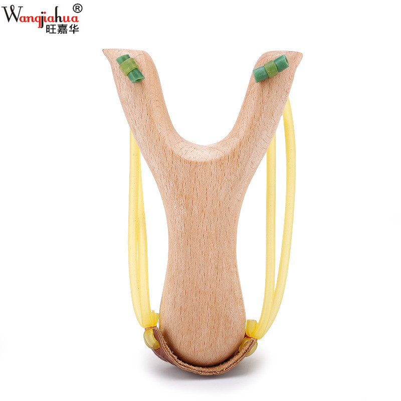 Wooden Slingshot Nostalgia Childhood Toys Wooden Casual Toys Wooden Slingshot Fork Stall Temple Fair Sales