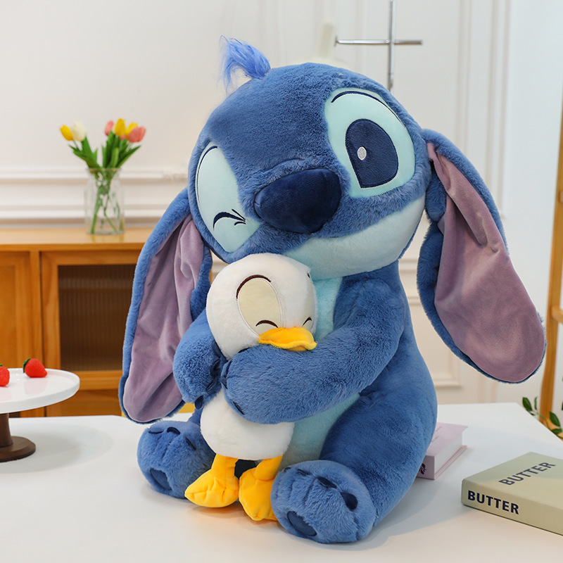 Hug Donald Duck Stitch Plush Toy Doll Birthday Gift Valentine's Day Gift