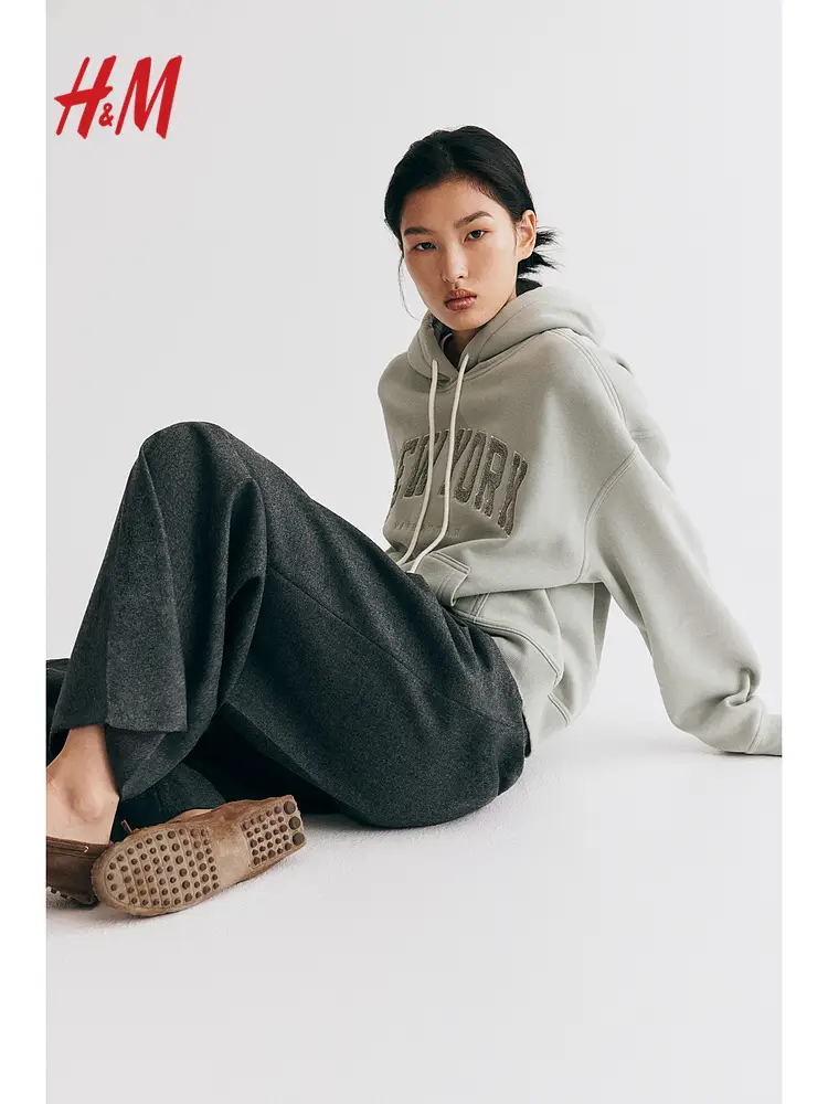 Hm Women's Summer Pattern Hoodie 1247789