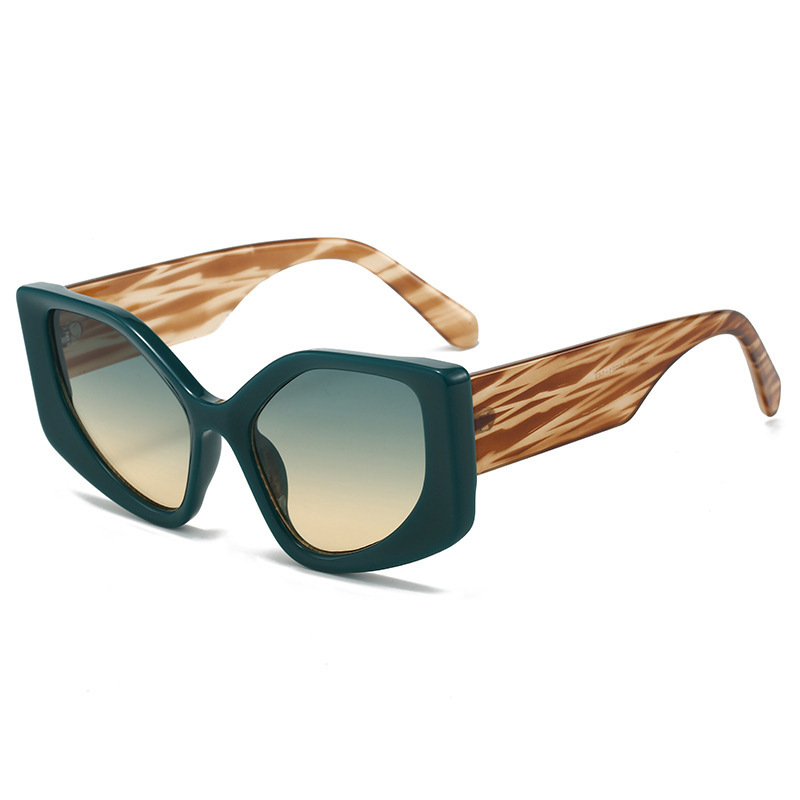 New Fashion Casual Irregular Sunglasses Ins Personalized Simple Outdoor UV Cat's Eye Sunglasses