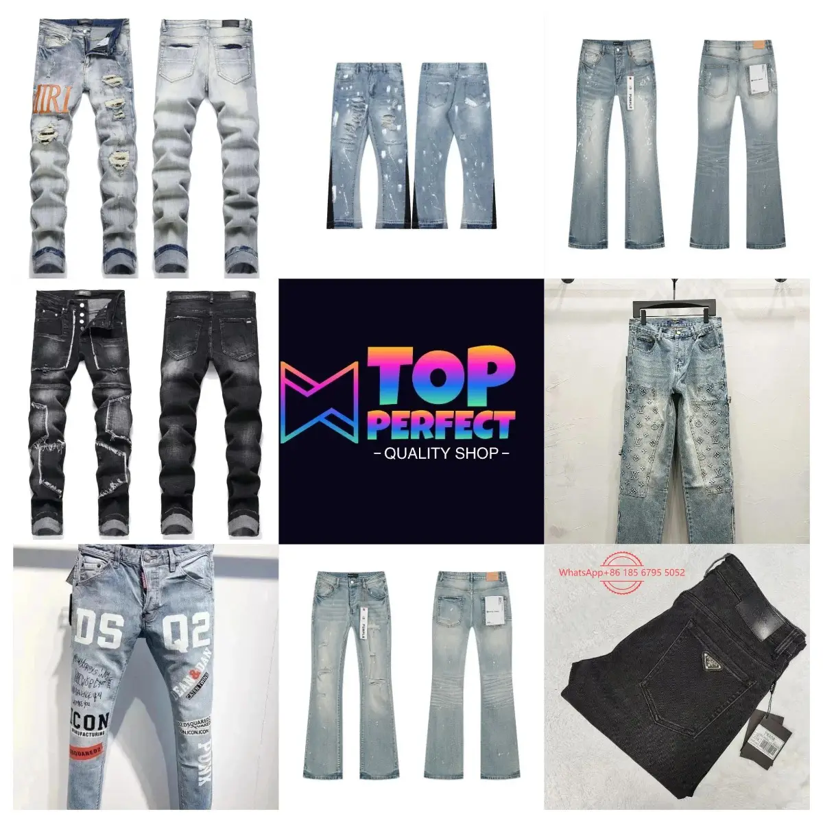HJYF-爆款牛仔裤合集-WhatsApp+86 185 6795 5052