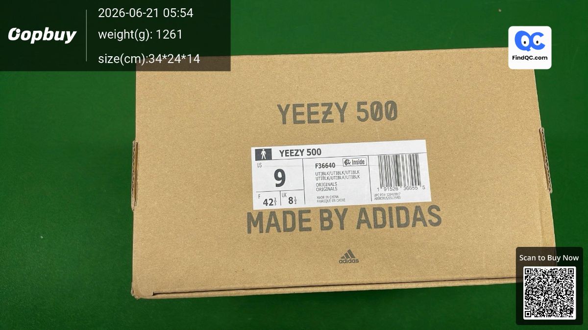 L*W Batch AD YZY 5OO Collection QC