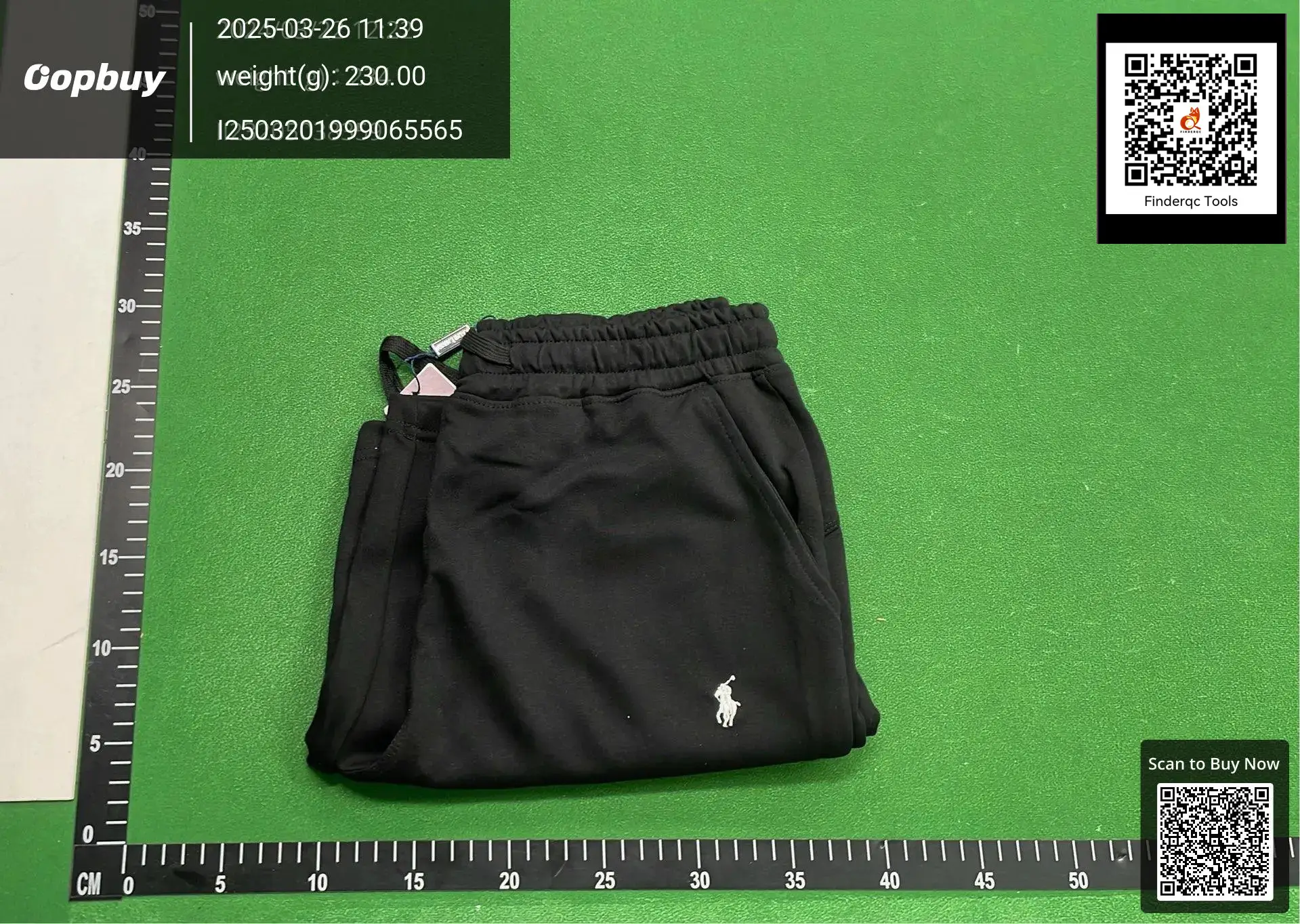 Polo Ralph Lauren Black Jogger Pants
