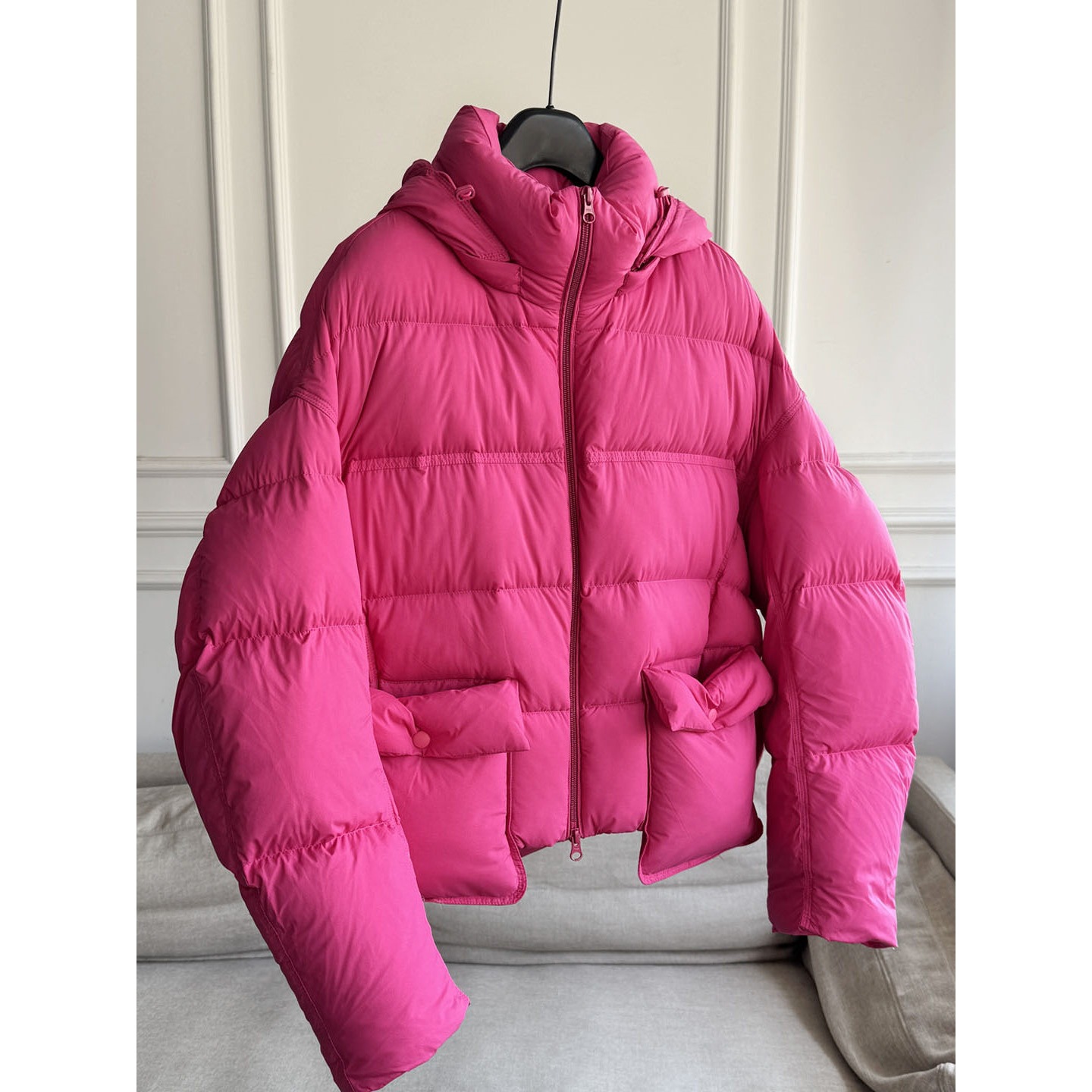 2025 New Style White Duck down Thickened Casual Hooded Puffer Jacket for Women Wholesale H21Cy394