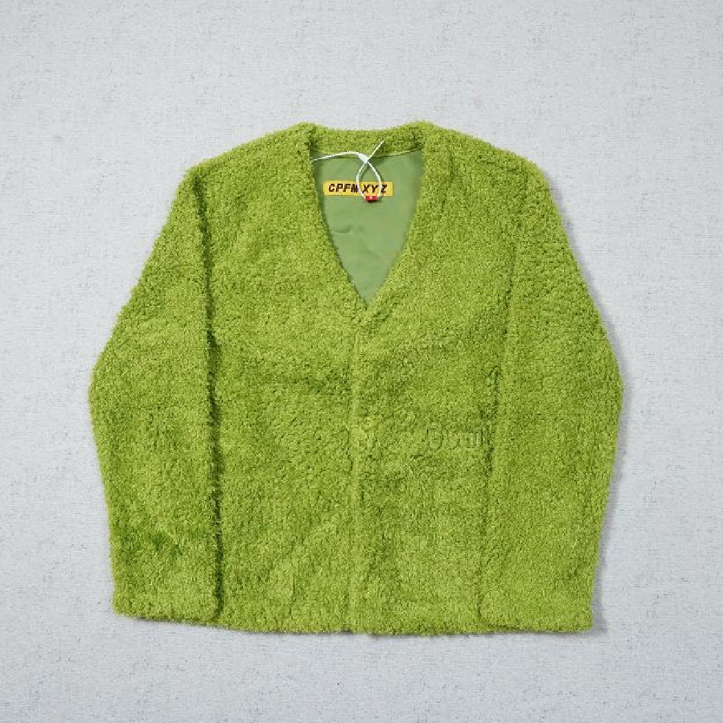 Cp Jacket Pure Green Grassy and Fluffy