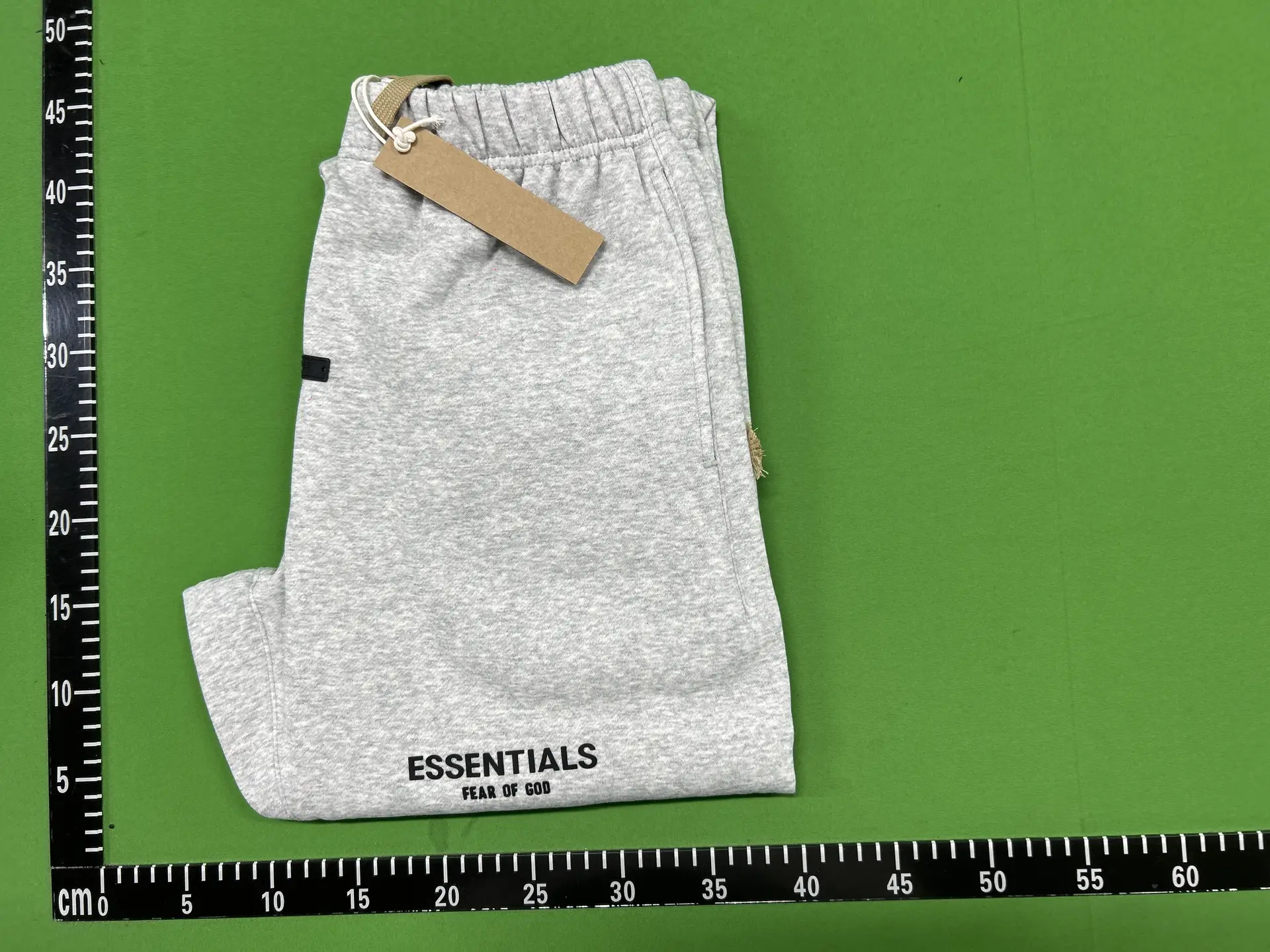 FOG Double Line ESSENTIALS Velvet Pants Men's Autumn and Winter Trendy Brand American Loose Casual Thick Cotton Pants Sports Pants