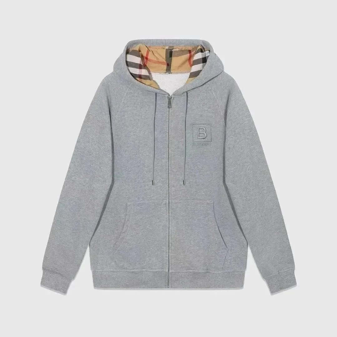 Burberry Zip-Up Hoodie