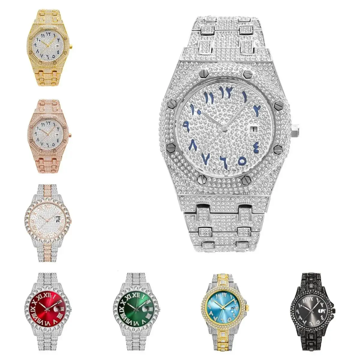 Mechanical watch steel strap fashion watch 04