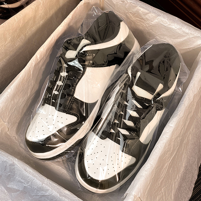 New sb black and white panda Putian men's shoes shadow gray summer low-top official website genuine goods aj1 air force casual shoes
