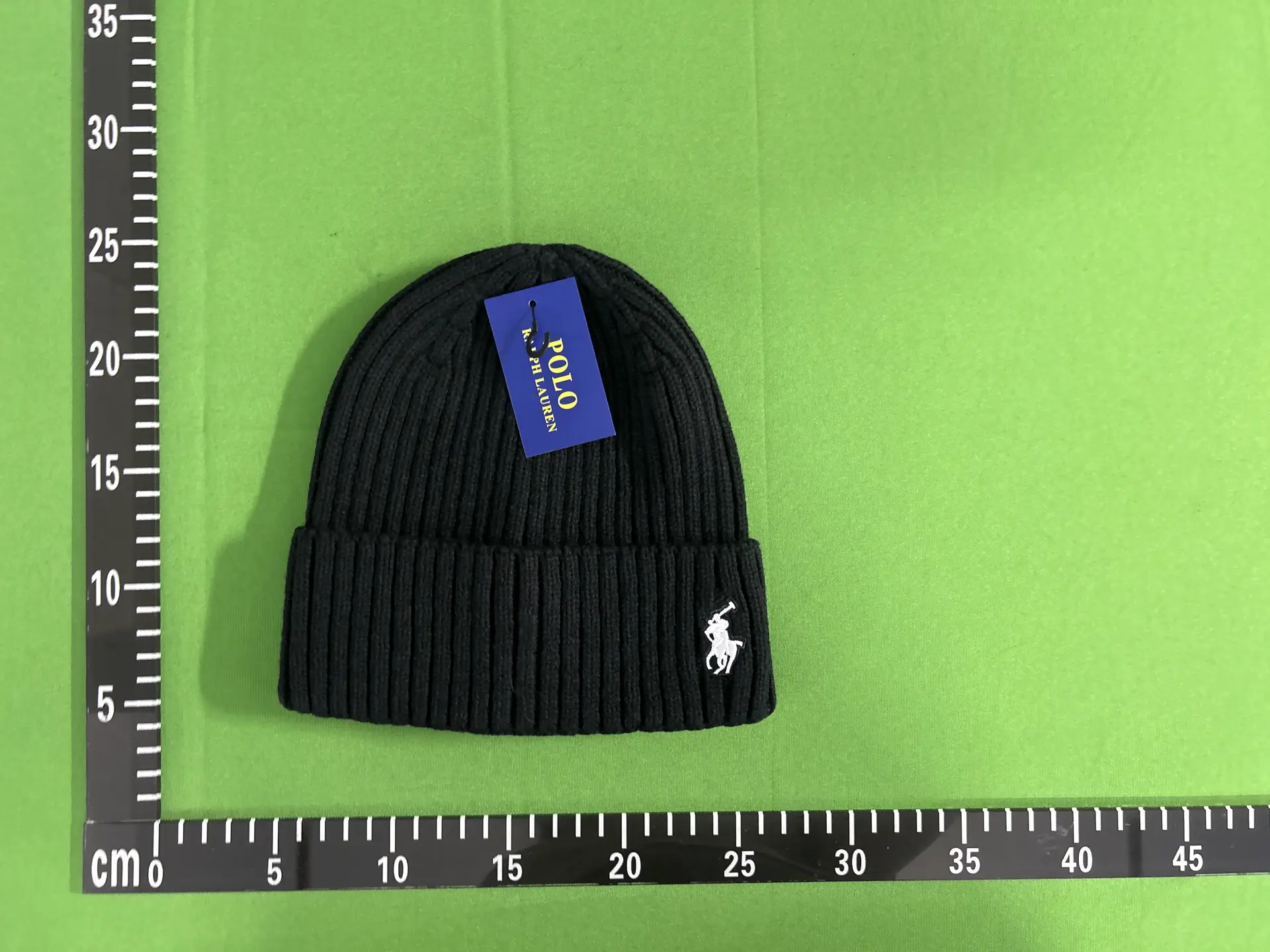 Polo Ralph Lauren knit cap black