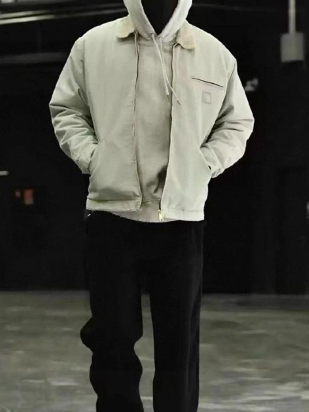 American Street Kaha Heavy weight parka Retro J01 J97 Cleanfit Canvas Detroit Couple jacket
