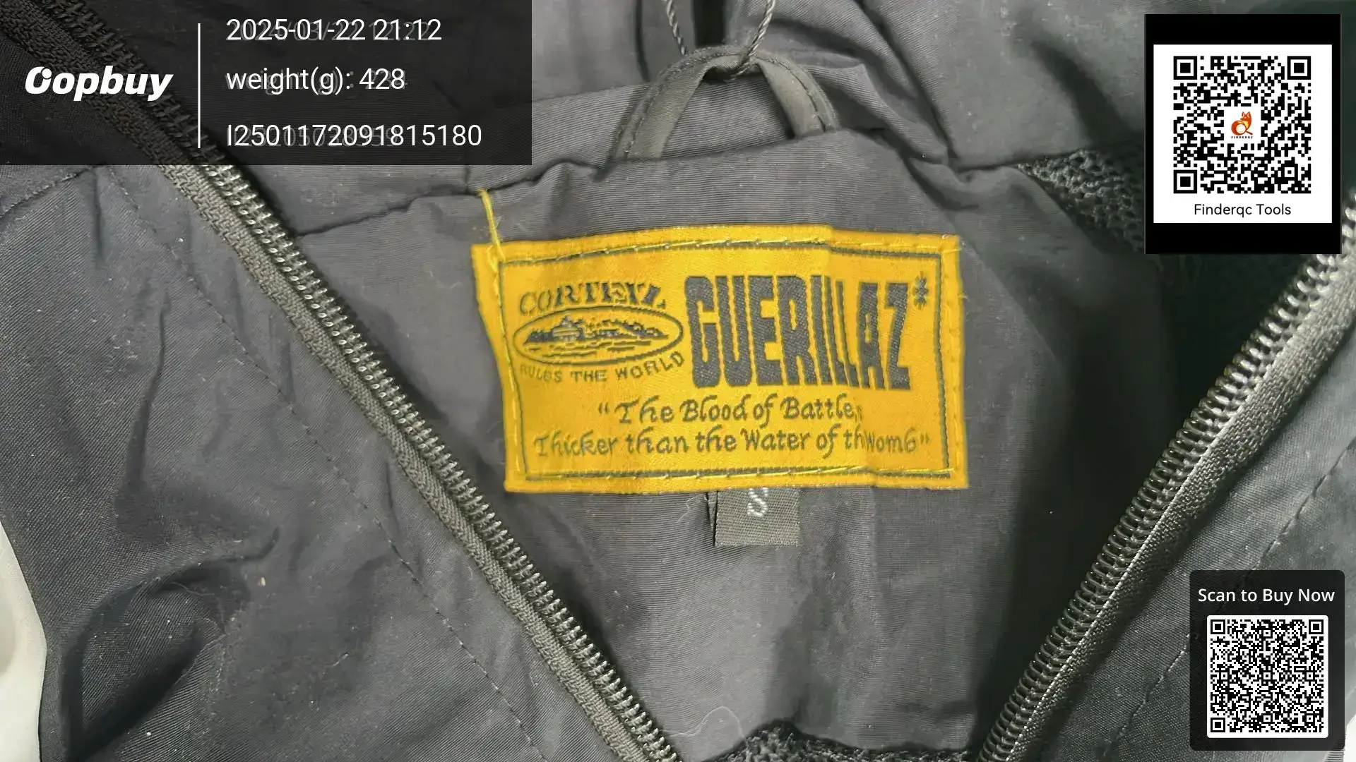 European and American Cross-Border Corteiz恶魔岛 Patchwork Jacket Set Street Windproof Jacket Quick-Drying Breathable Sportswear