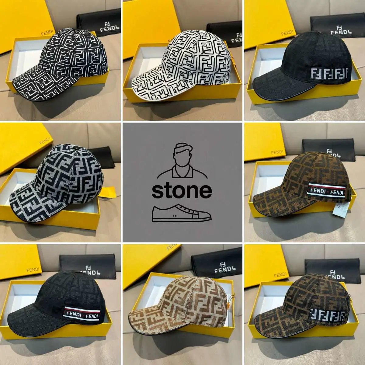 2026ST Square grid hat（higher version）