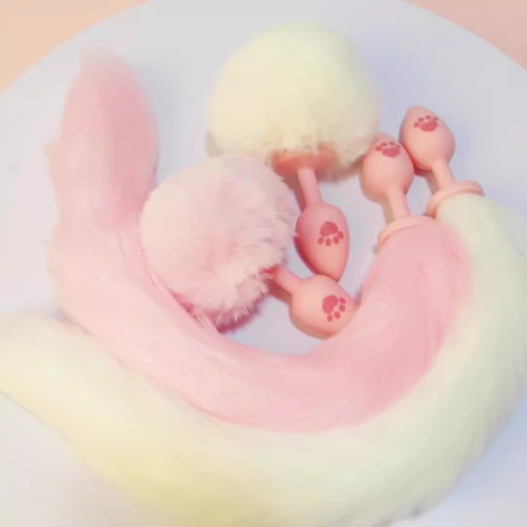 Small Cat Paw Anal Plug for Women, Cute Sex Toy, Sm Anal Expansion for Beginners, Anal Play, Masturbation Device