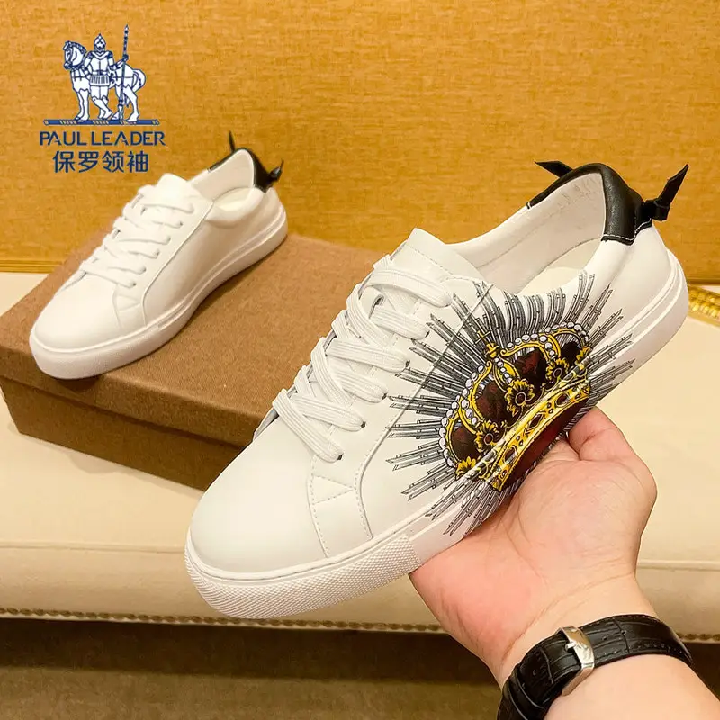 European Station Luxury Sneakers Men's Autum New arrival Genuine Leather Deodorizing Filter Abrasion Resistant Casual Trendy Easiest for match Sports Men's Shoes