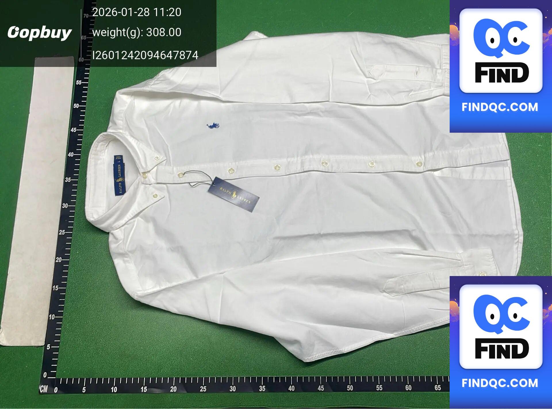 Ralph Lauren Pony Embroidery Shirt QC