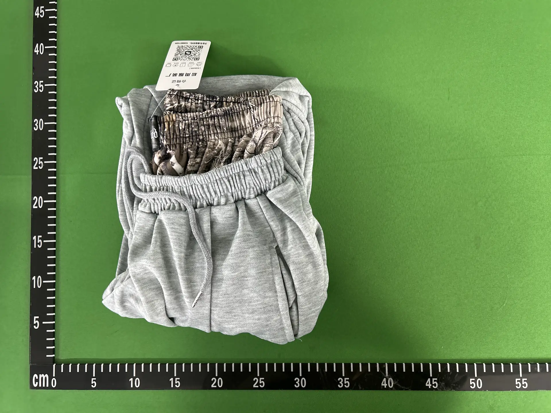 Cross-border AliExpress Street Hip-hop Embroidered Camouflage Double Waist Pants Sports Casual Sweatpants Straight Leg Pants for Men and Women