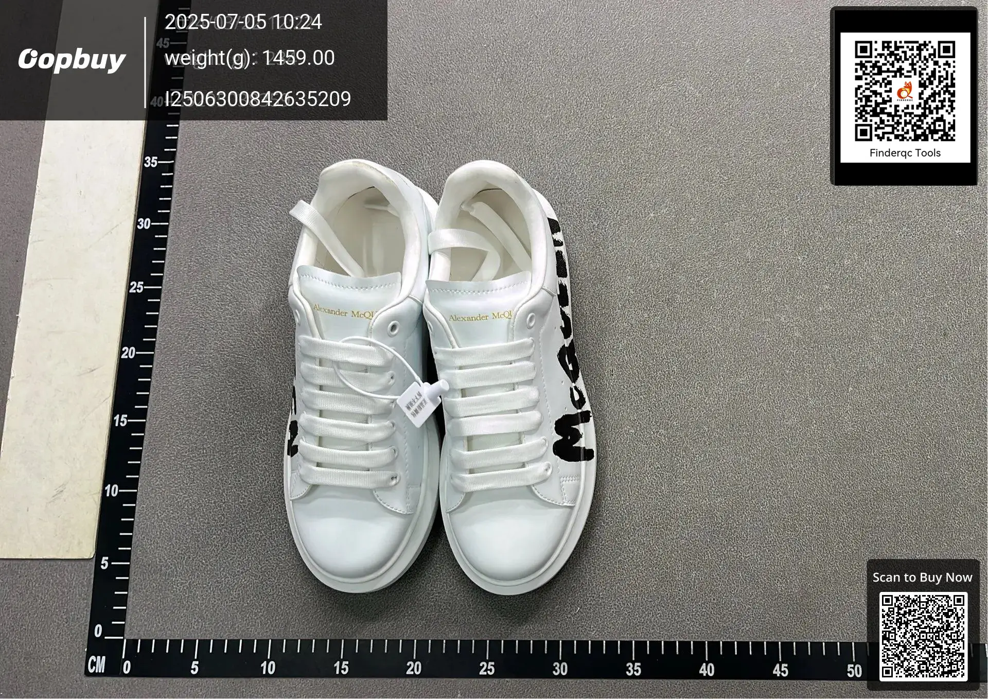 Alexander McQueen Oversized Sneaker White