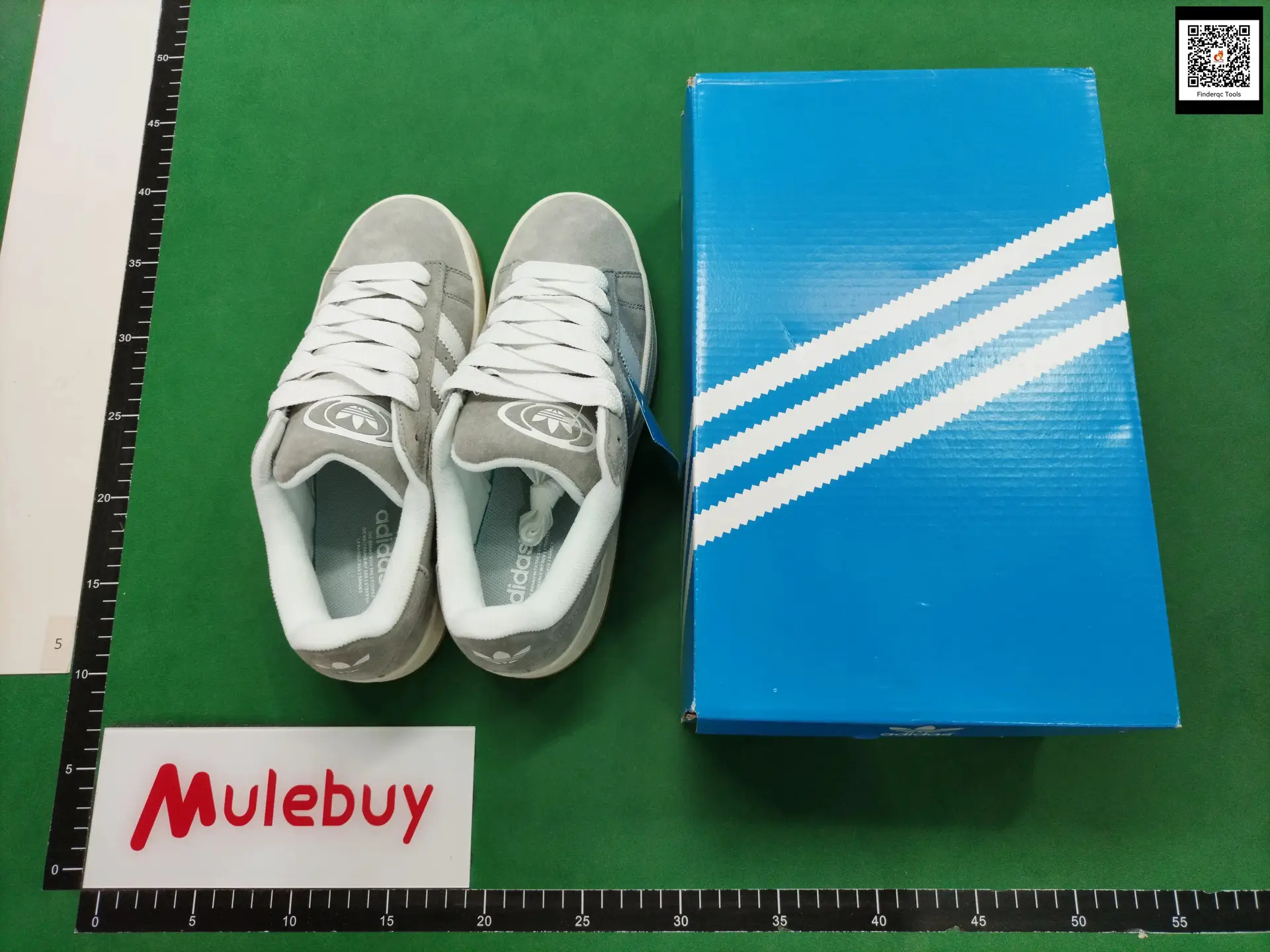 Adidas Campus Grey White