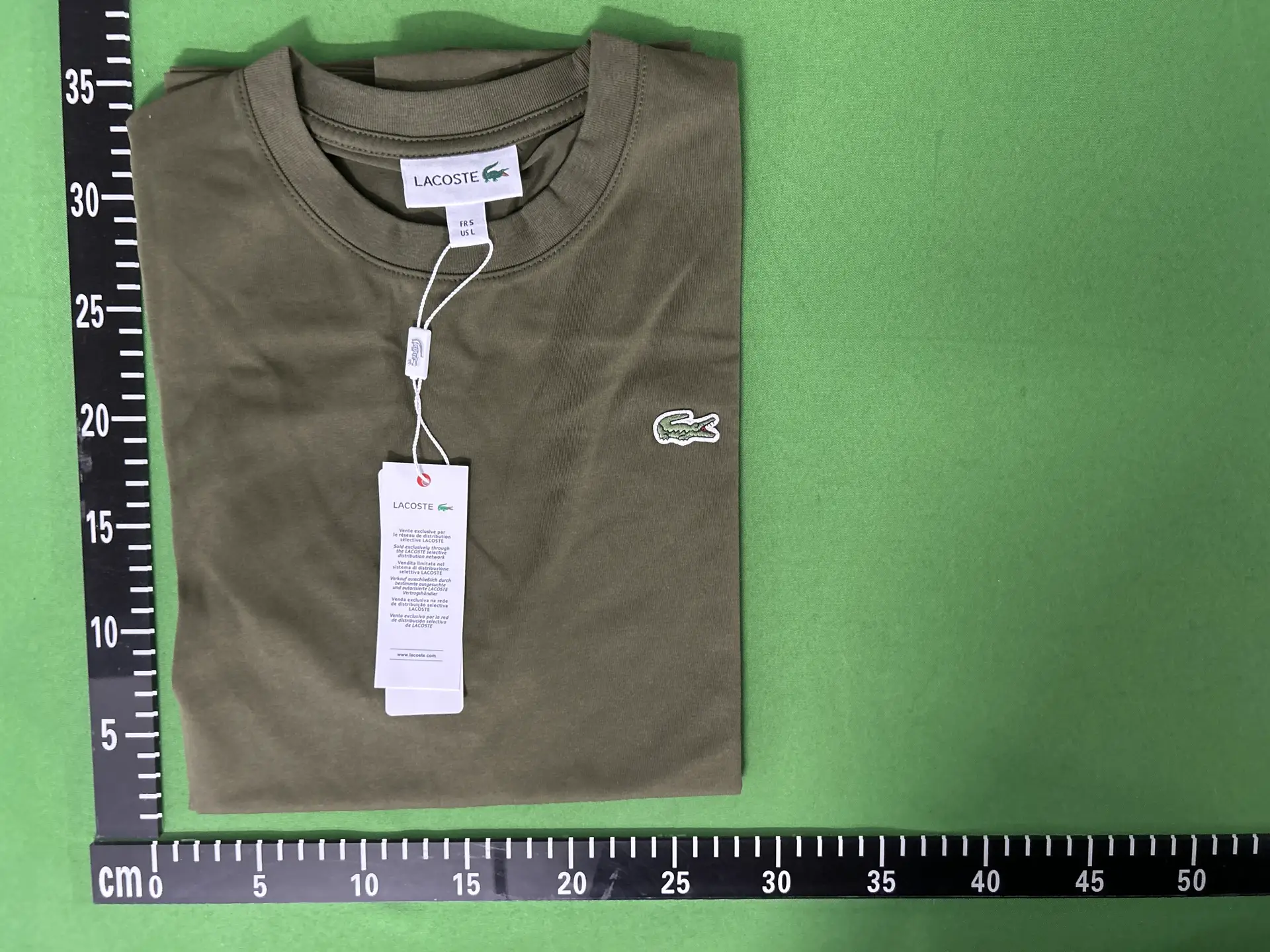 Lacoste Short Sleeve T-Shirt Khaki