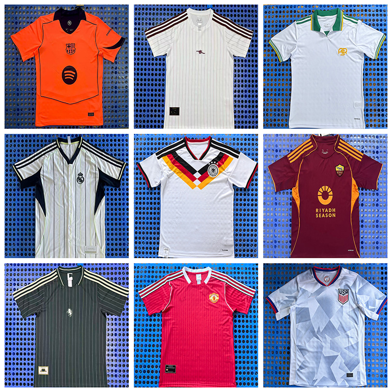2526 Fan Version Football Jerseys Paris Arsenal Bayern Juventus Chelsea Real Madrid Germany Short-Sleeved Wholesale Cross-Border QC-foto från 1688 på Qualit.ly