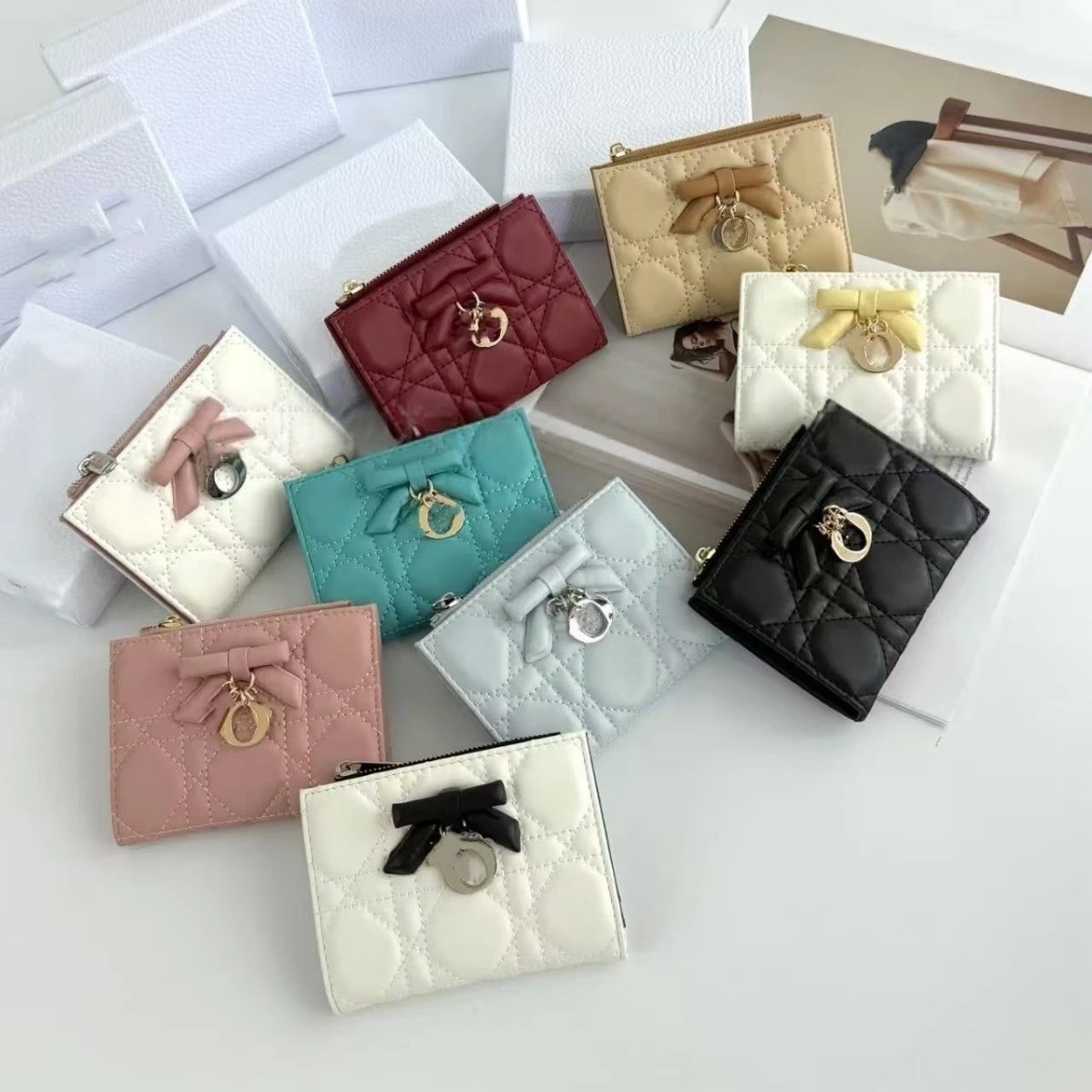 Dior Lady Dior cardholder