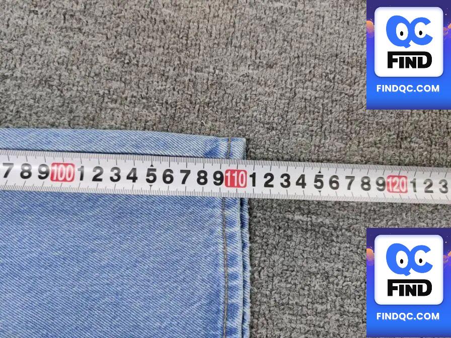 Gremade Homme Washed Black Blue Gray Loose Straight-leg Micro-Flare Denim Clean Fit — foto QC 3