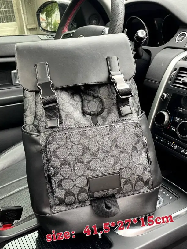 2024 New Fashion Printed Men's Backpack Large Capacity Backpack Computer Bag Travel Bag Trendy Casual Schoolbag
