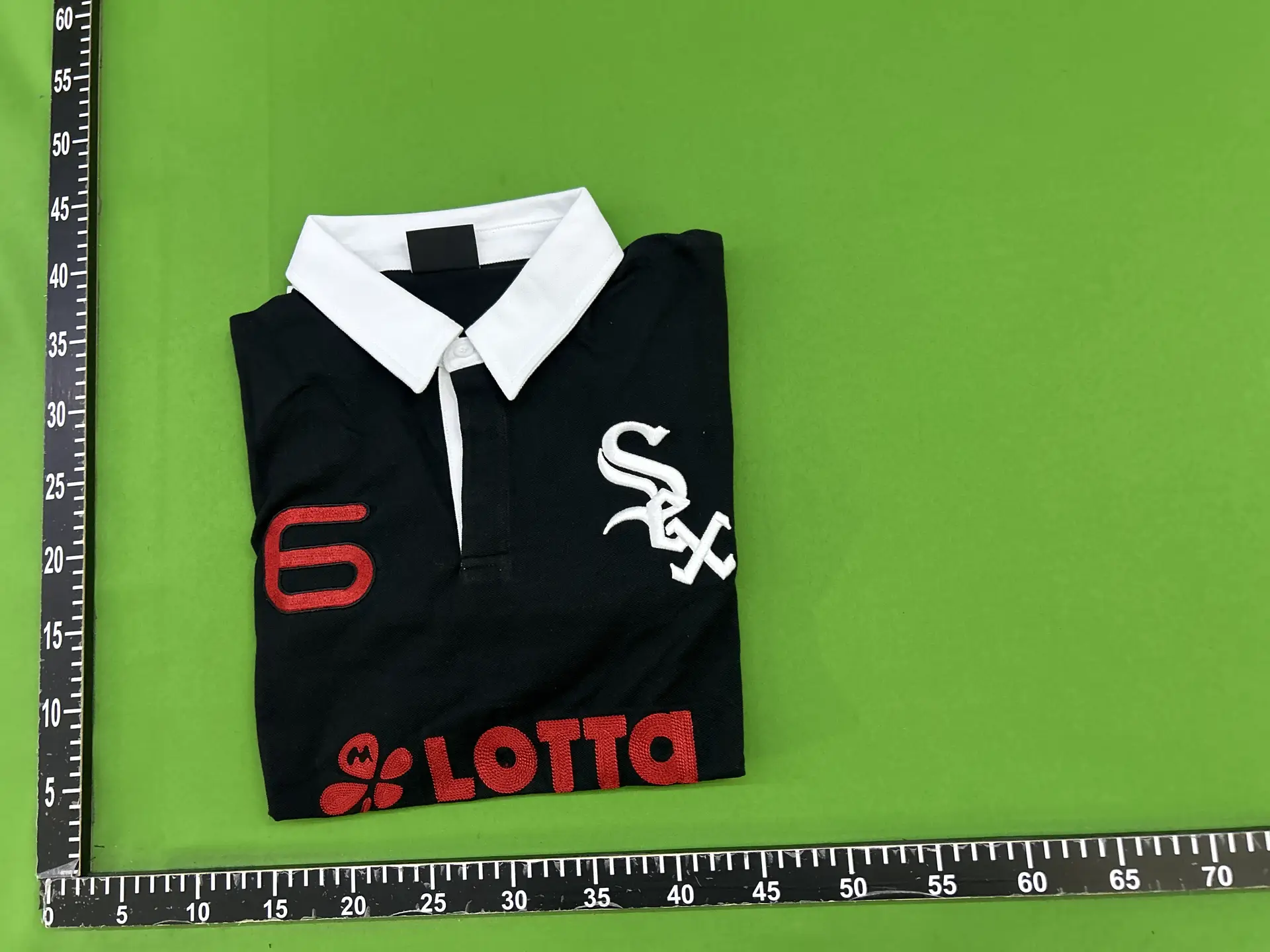 Mowalola Tokyo limited edition Sex TOKYO embroidered slim fit polo shirt short sleeved T-shirt