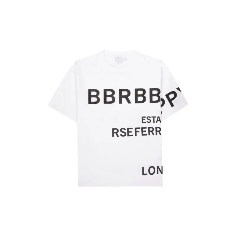 Burberry Short-Sleeved T-Shirt Black